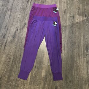 Maidenform Jogger Pants Medium Longe Wear Lot Of 2